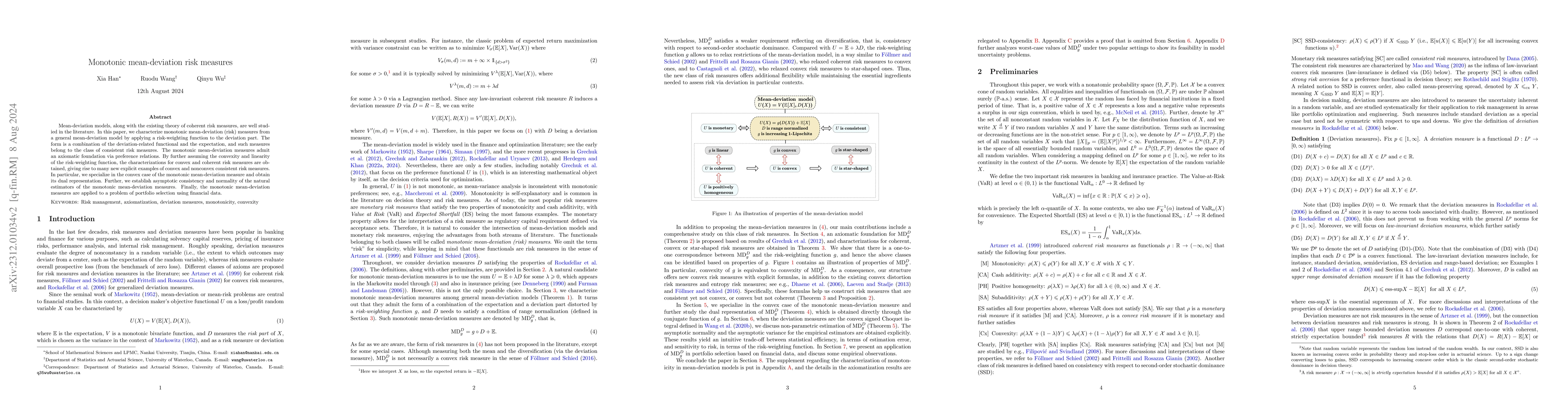 Thumbnail for Monotonic mean-deviation risk measures