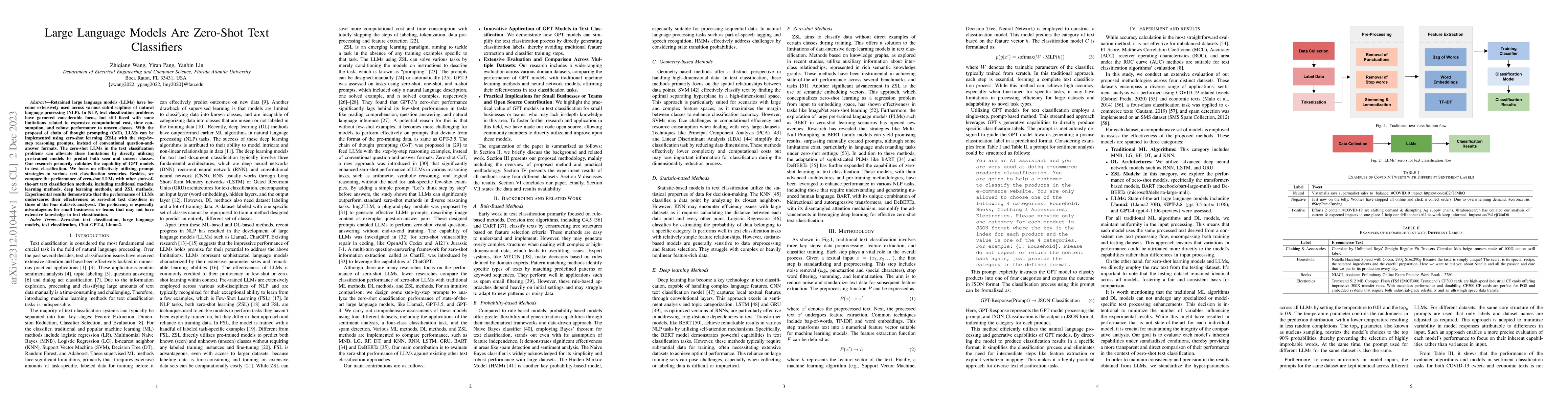 Thumbnail for Large Language Models Are Zero-Shot Text Classifiers