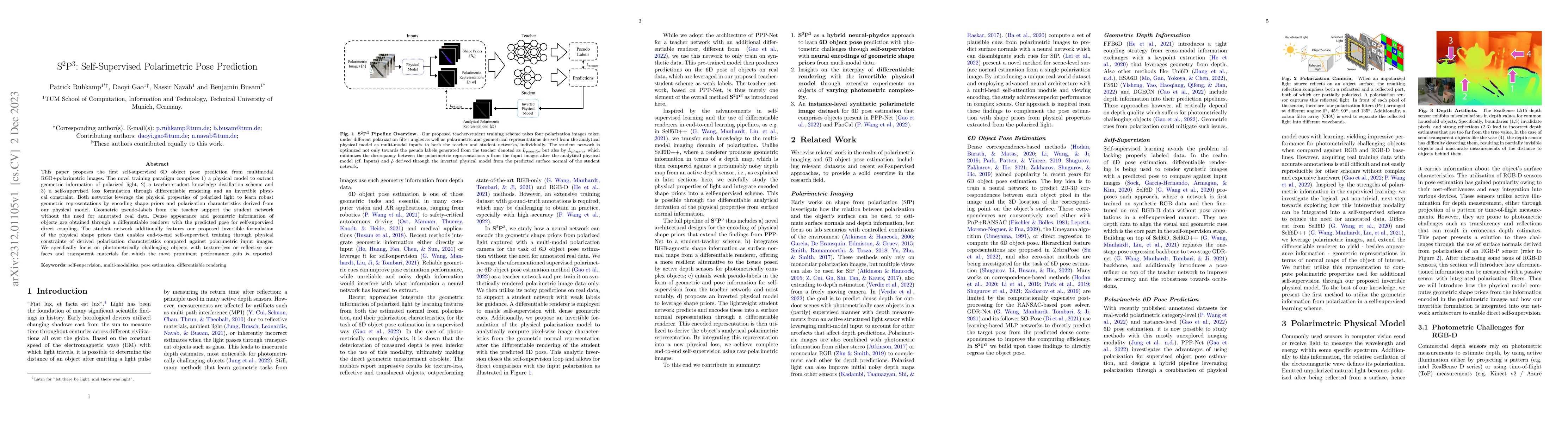Thumbnail for S2P3: Self-Supervised Polarimetric Pose Prediction