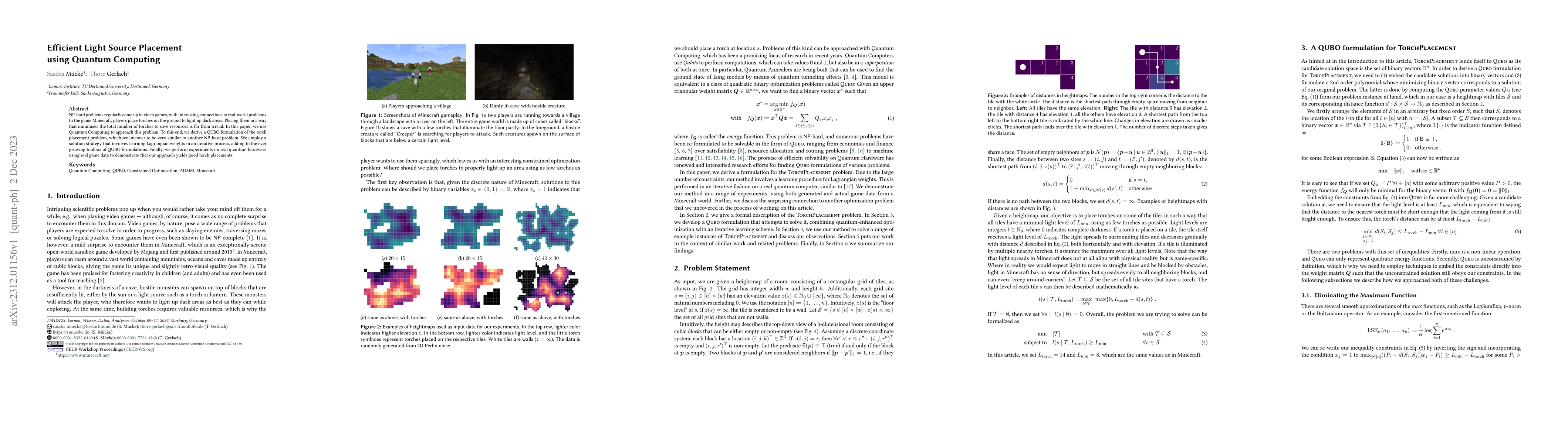 Thumbnail for Efficient Light Source Placement using Quantum Computing
