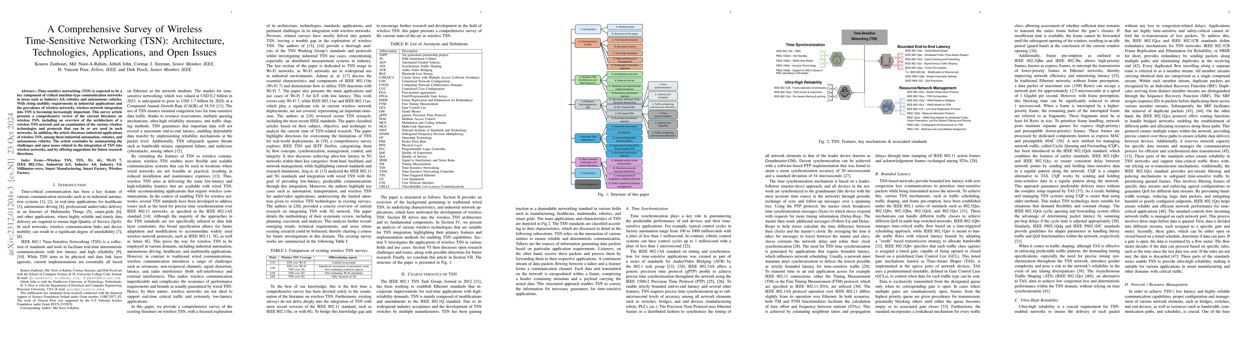 Thumbnail for A Comprehensive Survey of Wireless Time-Sensitive Networking (TSN):
  Architecture, Technologies, Applications, and Open Issues
