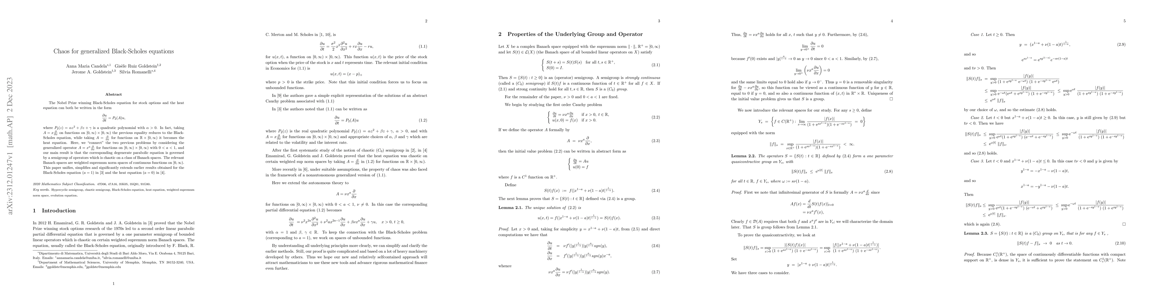Thumbnail for Chaos for generalized Black-Scholes equations