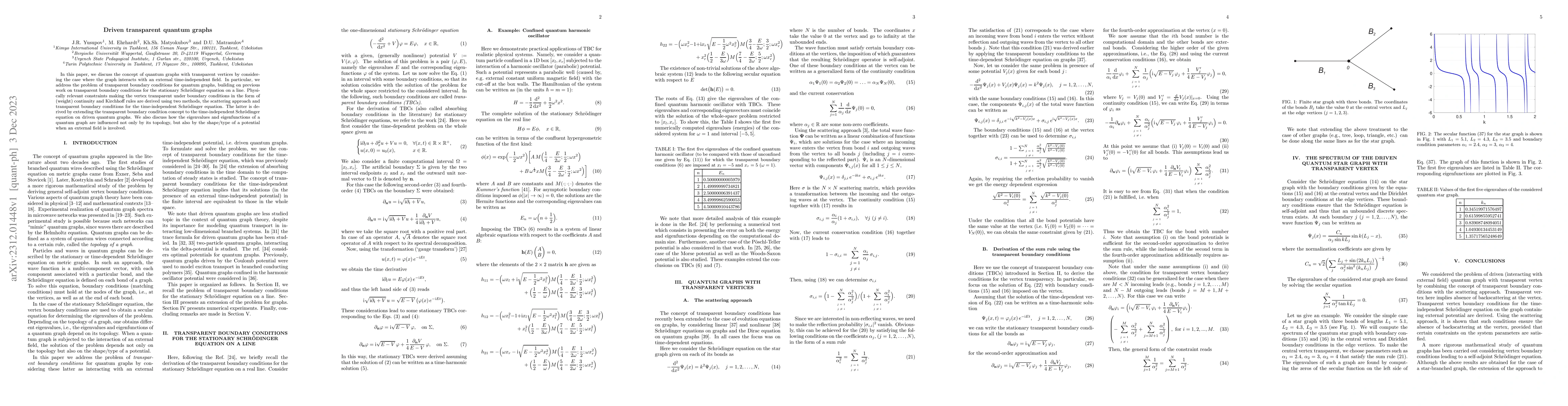 Thumbnail for Driven transparent quantum graphs