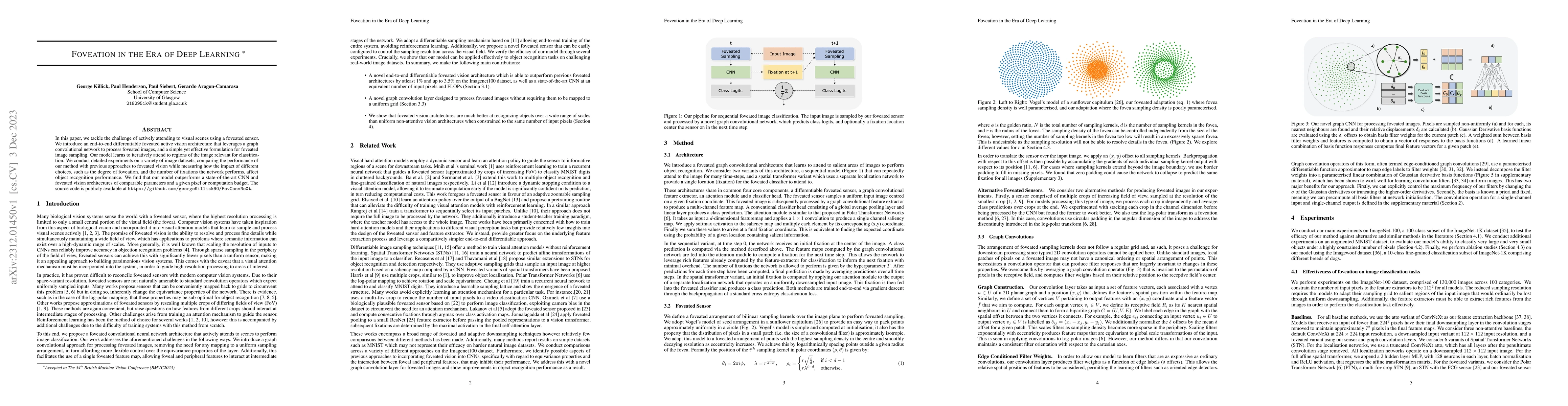 Thumbnail for Foveation in the Era of Deep Learning
