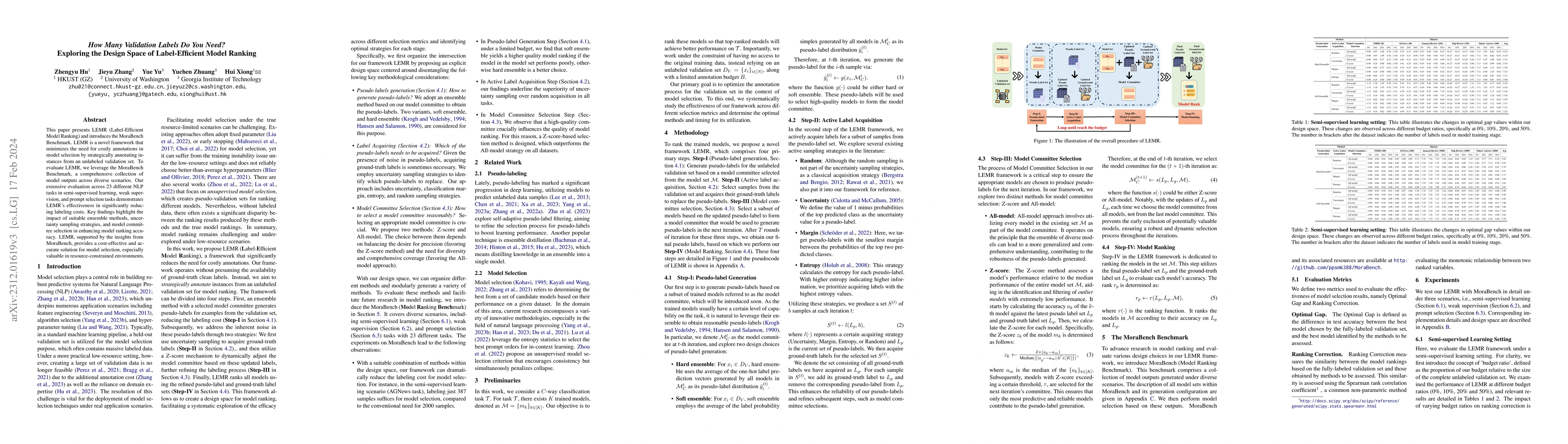 Thumbnail for How Many Validation Labels Do You Need? Exploring the Design Space of
  Label-Efficient Model Ranking