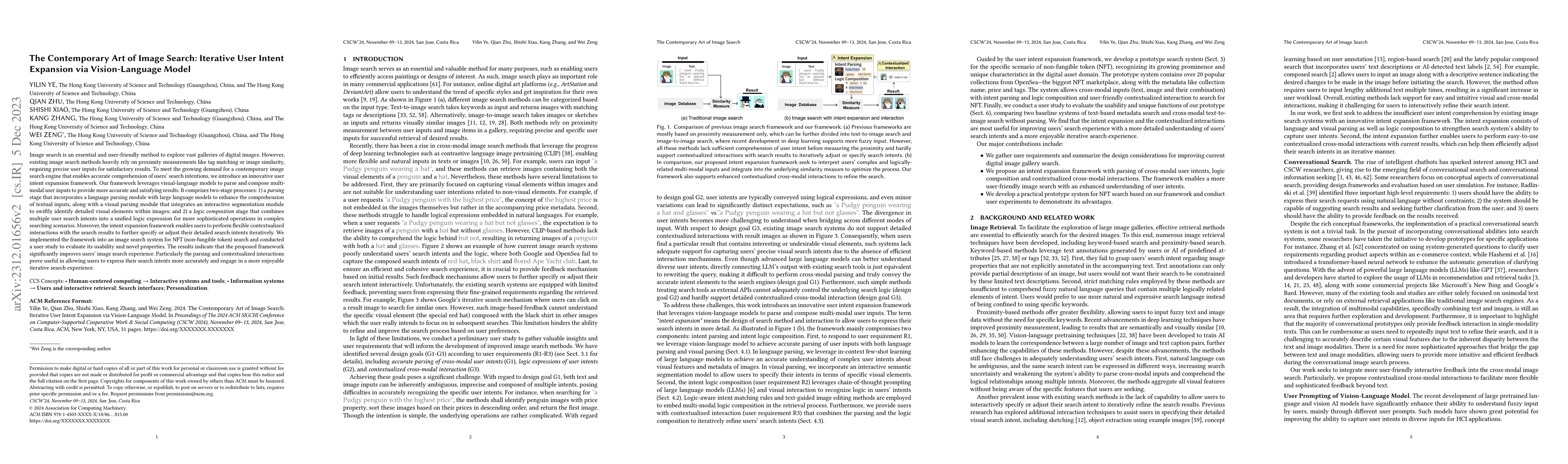 Thumbnail for The Contemporary Art of Image Search: Iterative User Intent Expansion
  via Vision-Language Model
