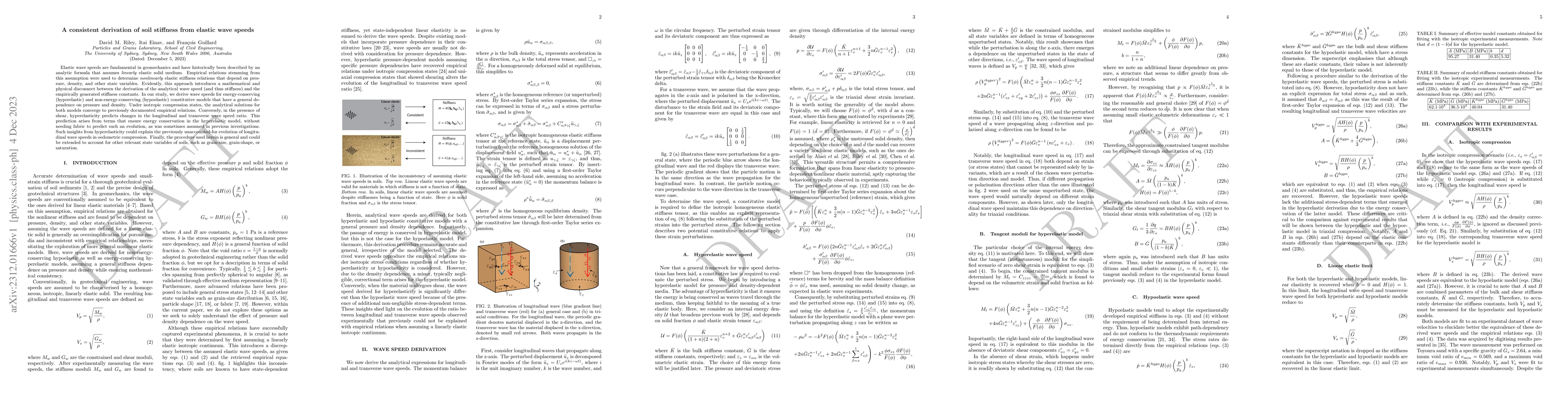 Thumbnail for A consistent derivation of soil stiffness from elastic wave speeds