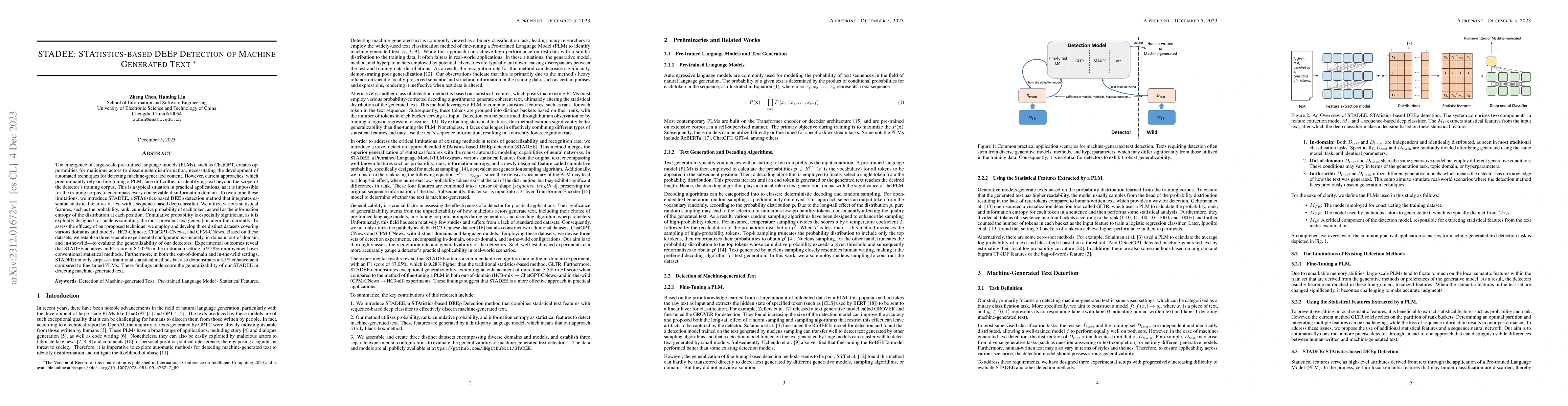 Thumbnail for STADEE: STAtistics-based DEEp Detection of Machine Generated Text