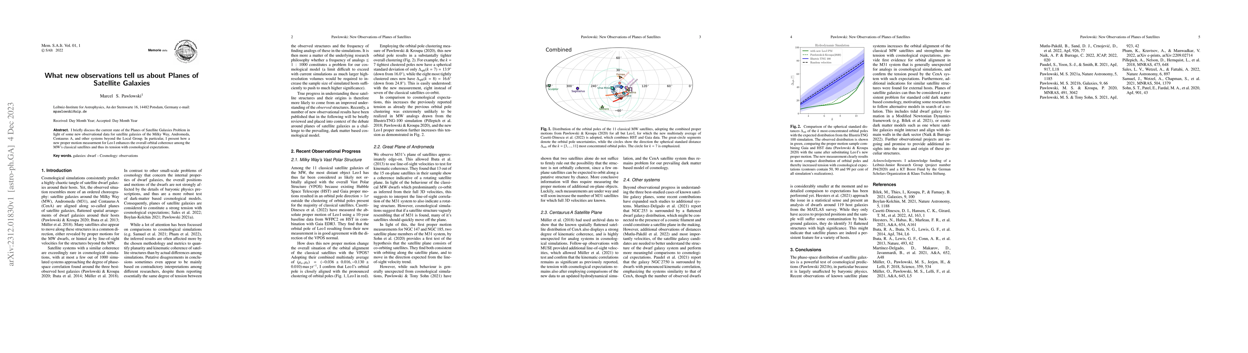 Thumbnail for What new observations tell us about Planes of Satellite Galaxies
