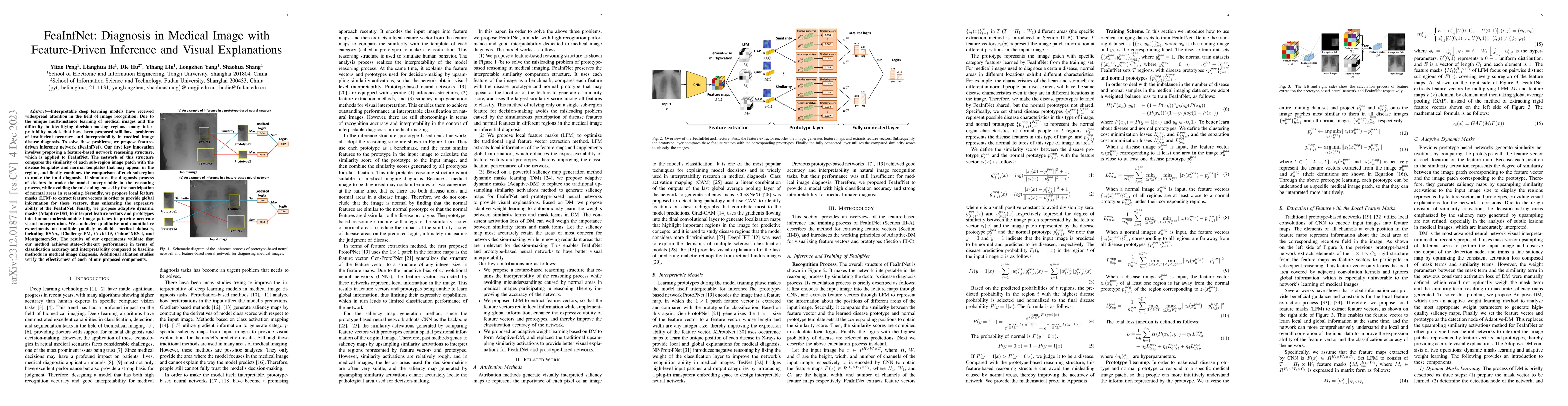 Thumbnail for FeaInfNet: Diagnosis in Medical Image with Feature-Driven Inference and
  Visual Explanations