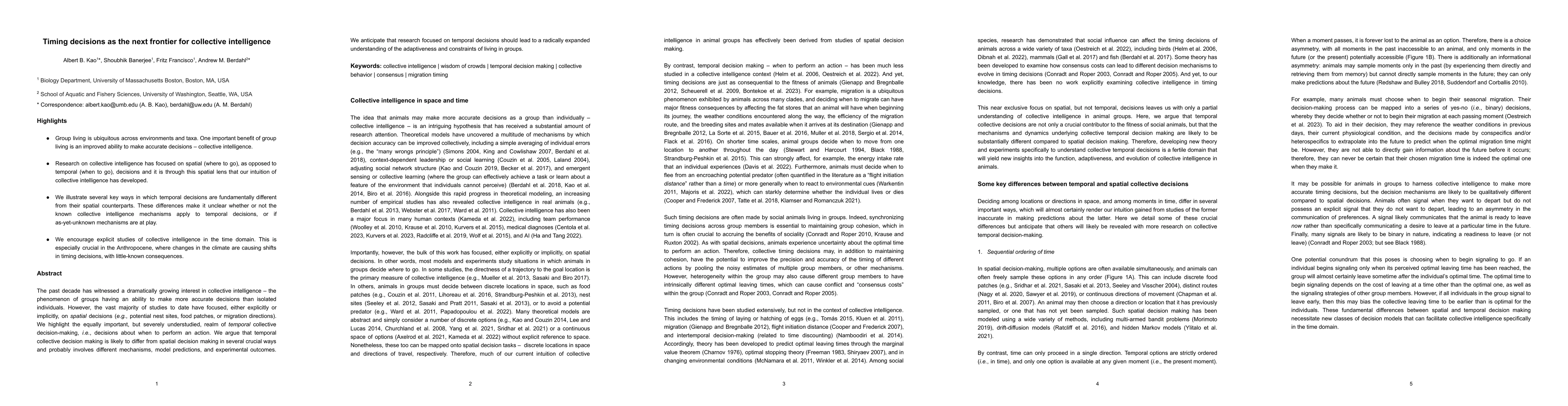 Thumbnail for Timing decisions as the next frontier for collective intelligence