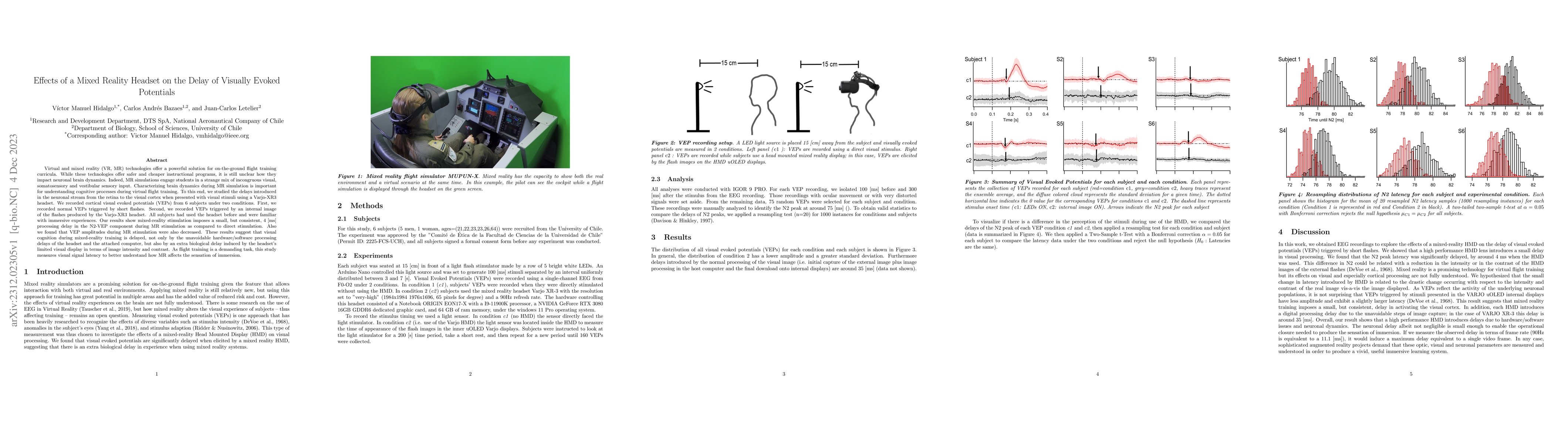 Thumbnail for Effects of a mixed reality headset on the delay of visually evoked
  potentials