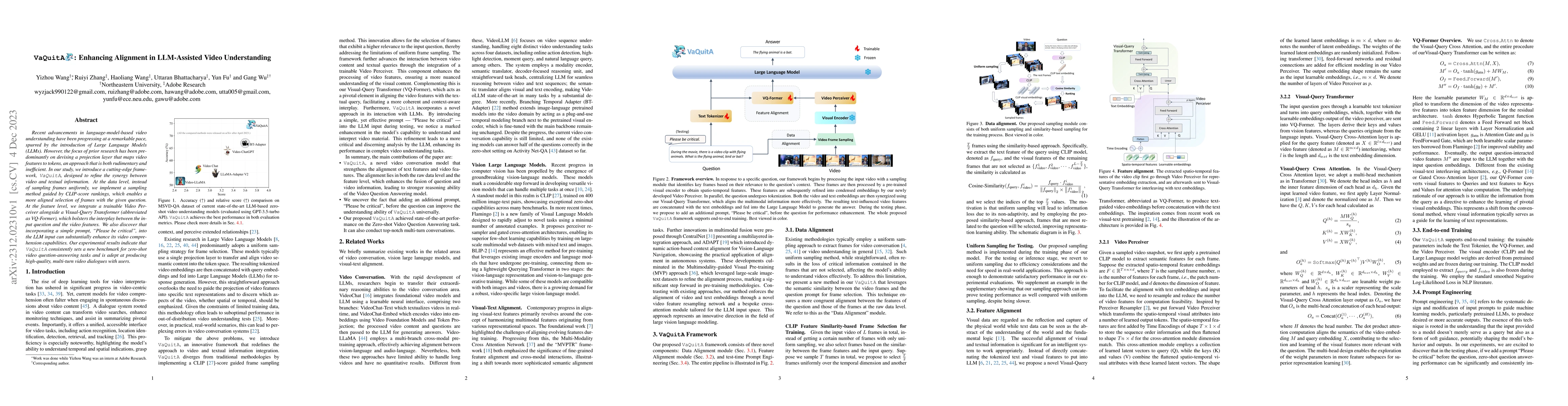 Thumbnail for VaQuitA: Enhancing Alignment in LLM-Assisted Video Understanding