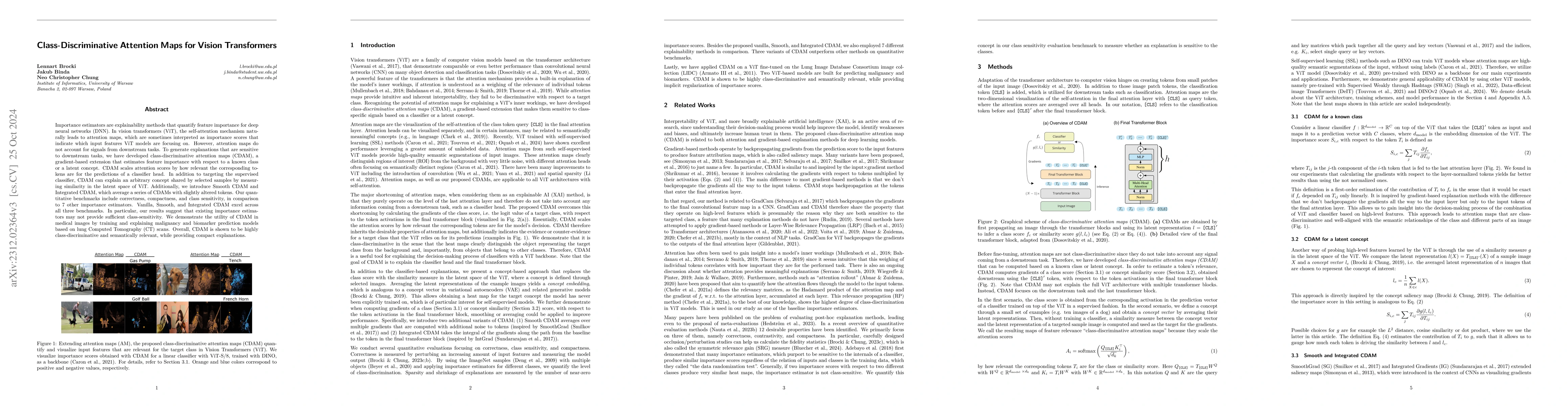 Thumbnail for Class-Discriminative Attention Maps for Vision Transformers