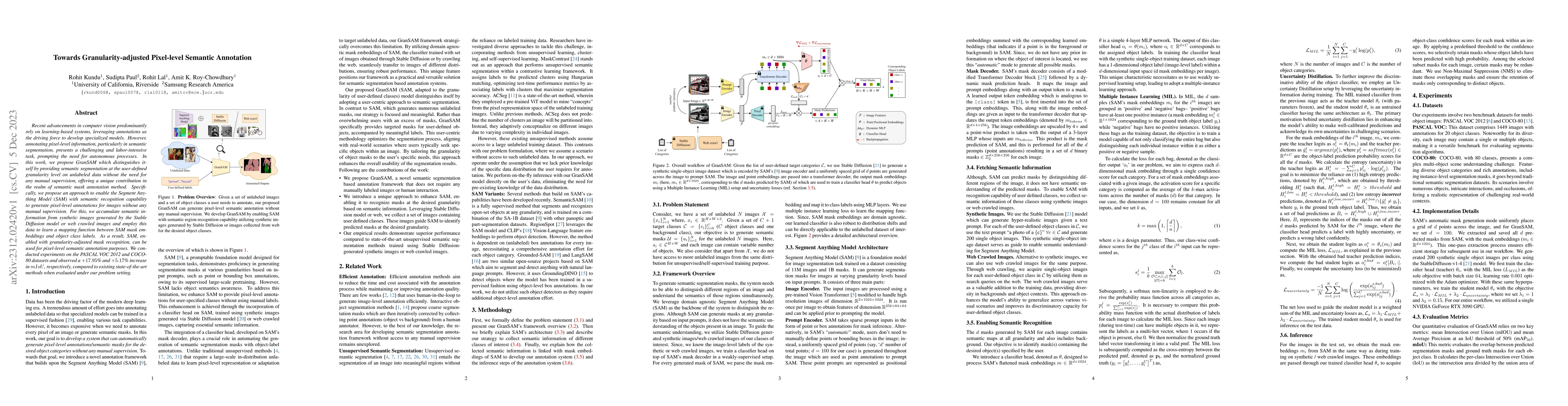 Thumbnail for Towards Granularity-adjusted Pixel-level Semantic Annotation