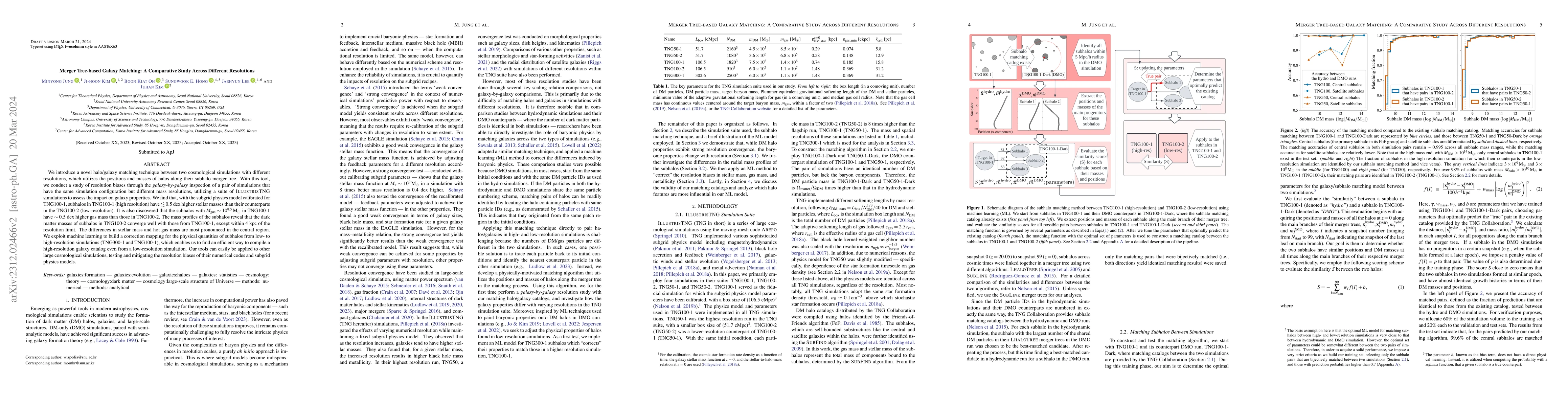 Thumbnail for Merger Tree-based Galaxy Matching: A Comparative Study Across Different
  Resolutions