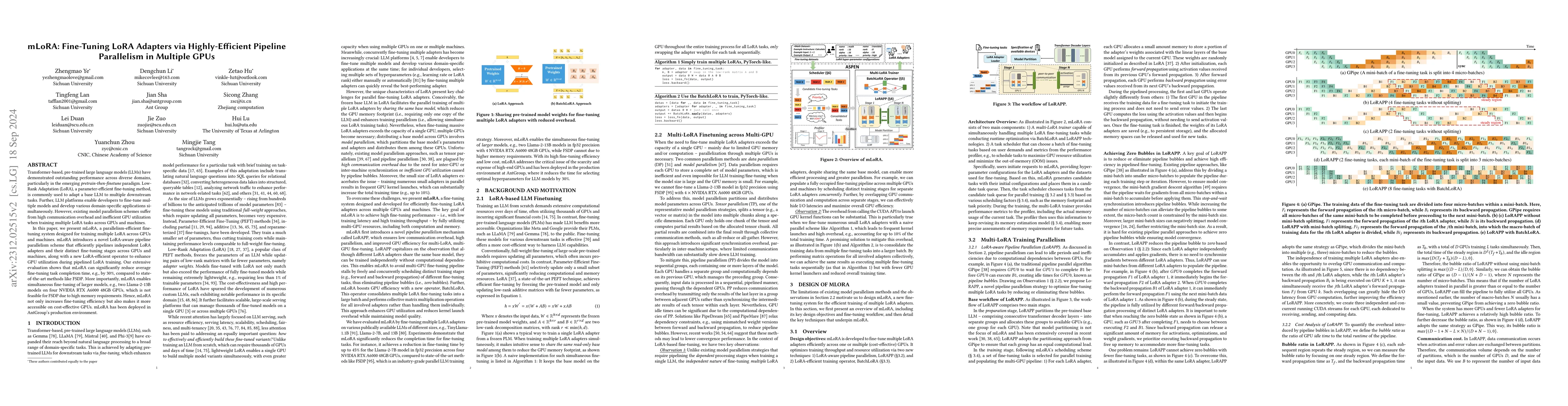 Thumbnail for ASPEN: High-Throughput LoRA Fine-Tuning of Large Language Models with a
  Single GPU