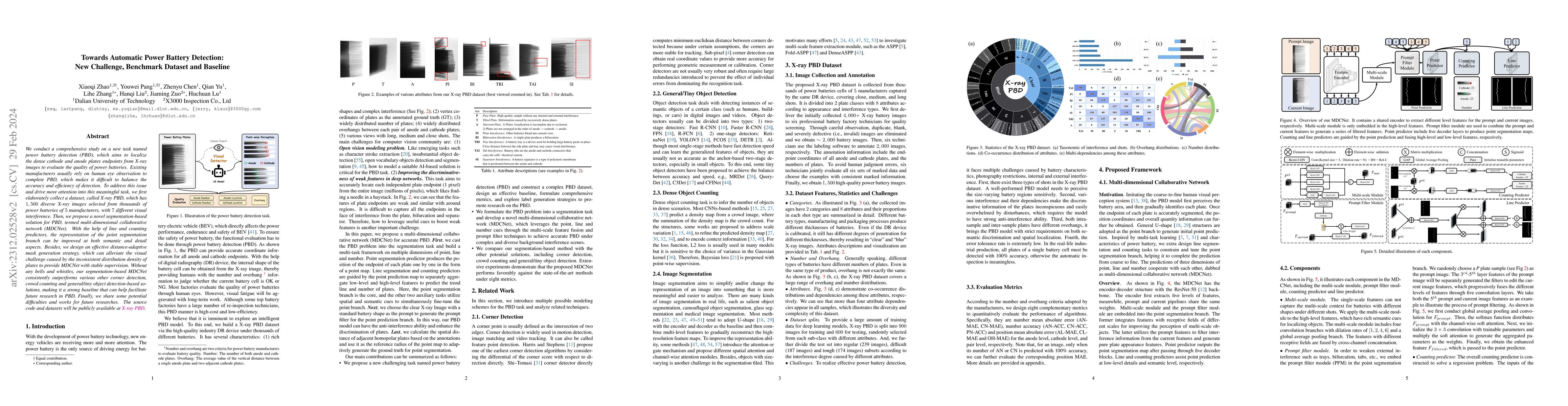 Thumbnail for Towards Automatic Power Battery Detection: New Challenge, Benchmark
  Dataset and Baseline