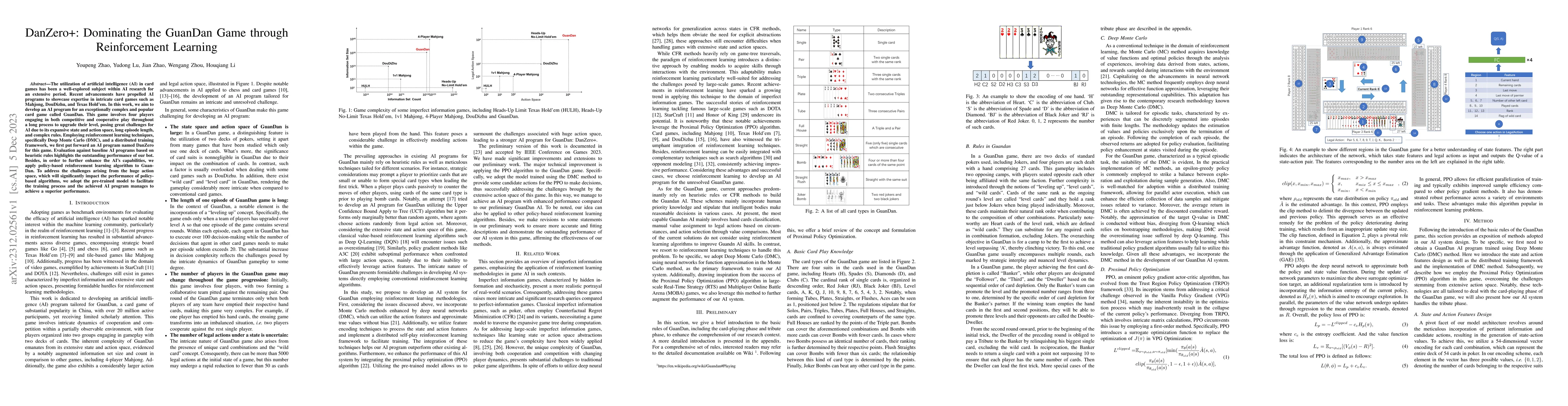 Thumbnail for DanZero+: Dominating the GuanDan Game through Reinforcement Learning