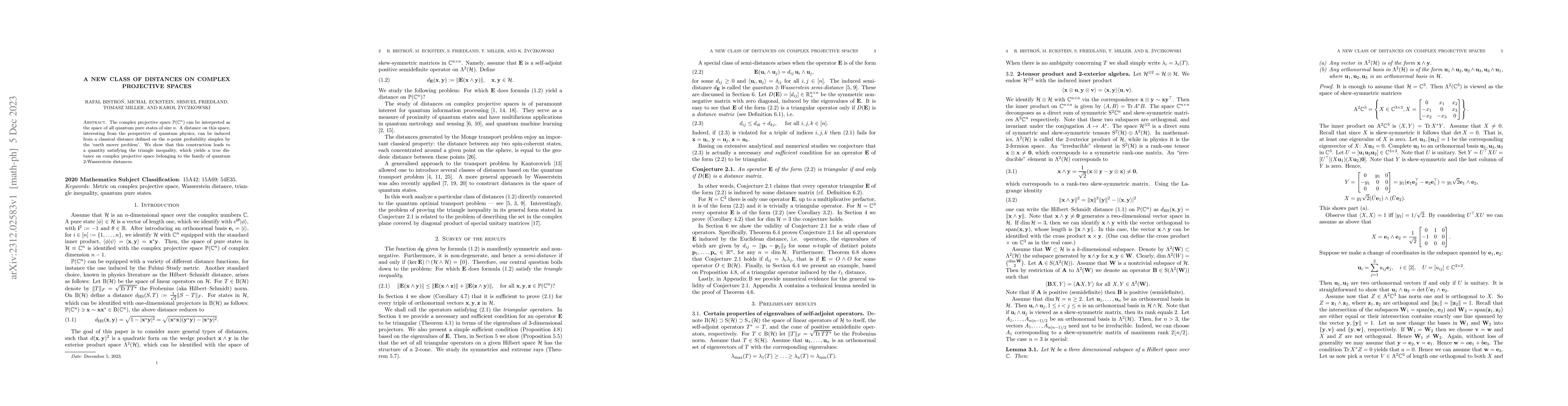 Thumbnail for A new class of distances on complex projective spaces