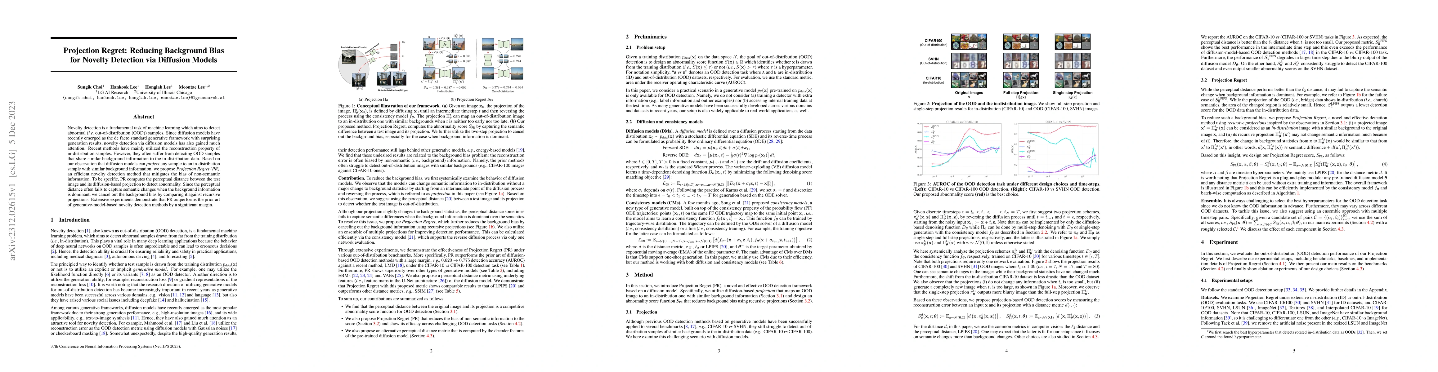 Thumbnail for Projection Regret: Reducing Background Bias for Novelty Detection via
  Diffusion Models