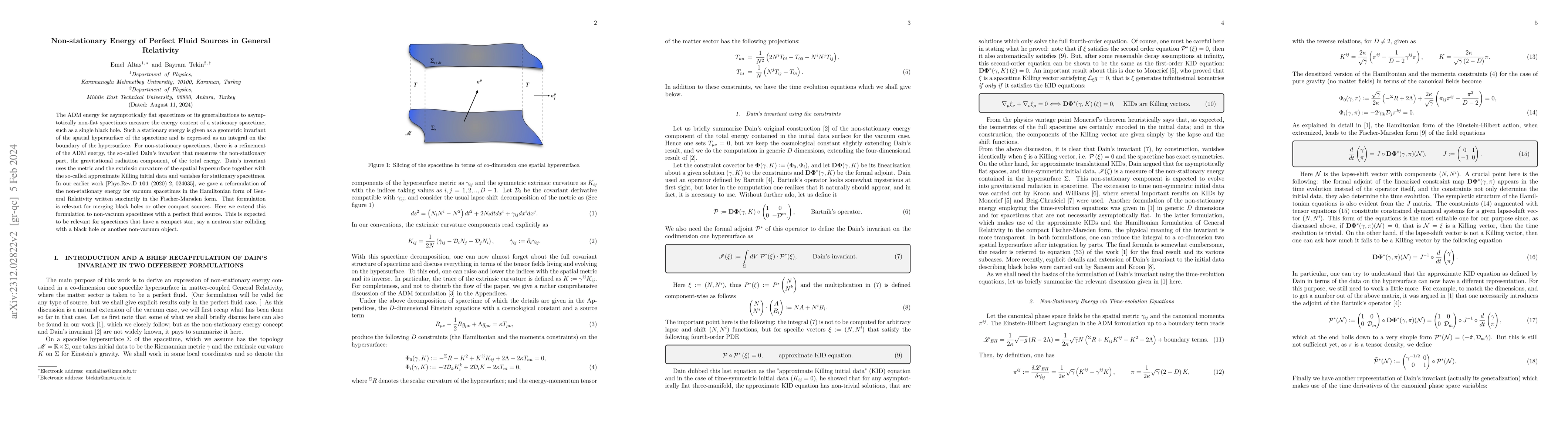 Thumbnail for Non-stationary Energy of Perfect Fluid Sources in General Relativity
