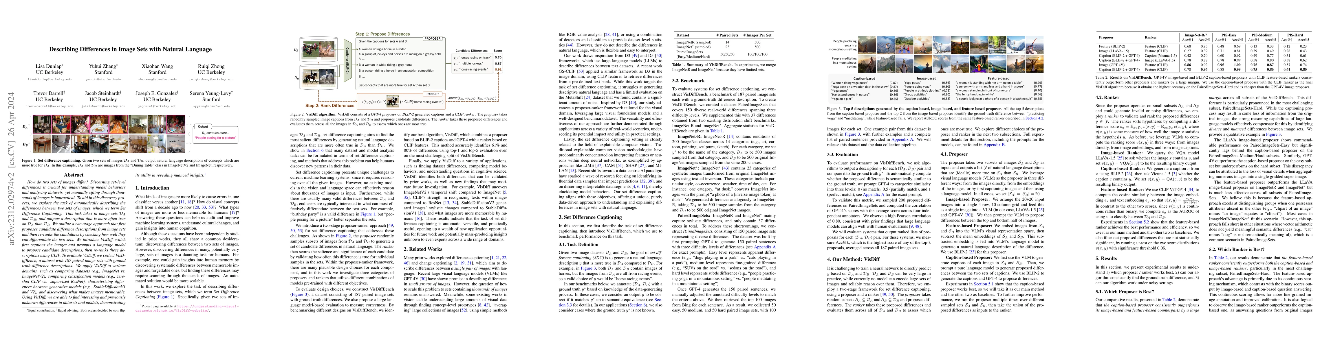 Thumbnail for Describing Differences in Image Sets with Natural Language