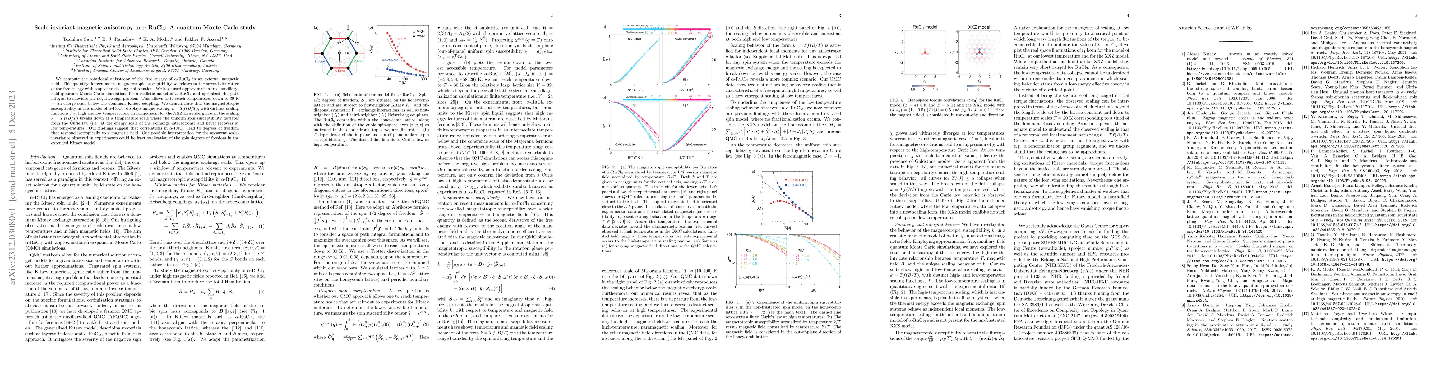 Thumbnail for Scale-invariant magnetic anisotropy in $\alpha$-RuCl$_3$: A quantum
  Monte Carlo study
