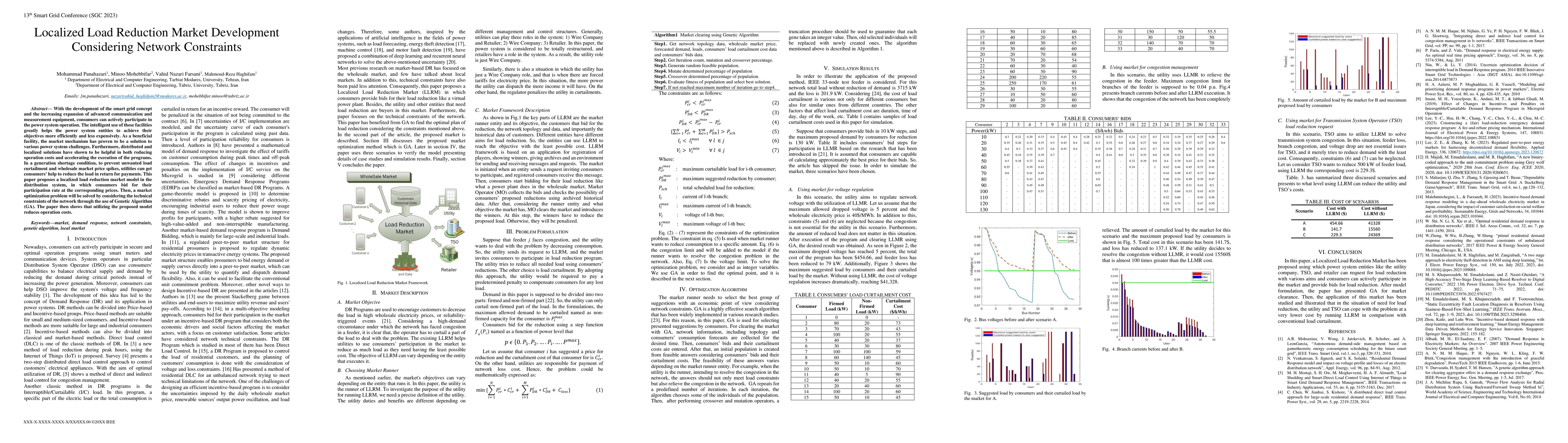 Thumbnail for Localized Load Reduction Market Development Considering Network
  Constraints