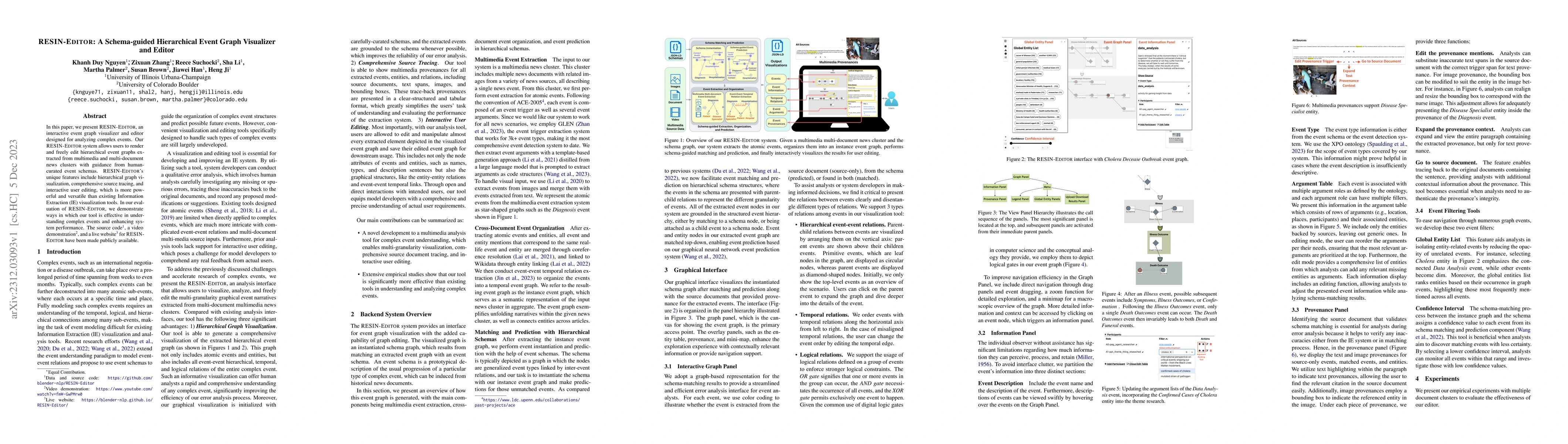 Thumbnail for RESIN-EDITOR: A Schema-guided Hierarchical Event Graph Visualizer and
  Editor