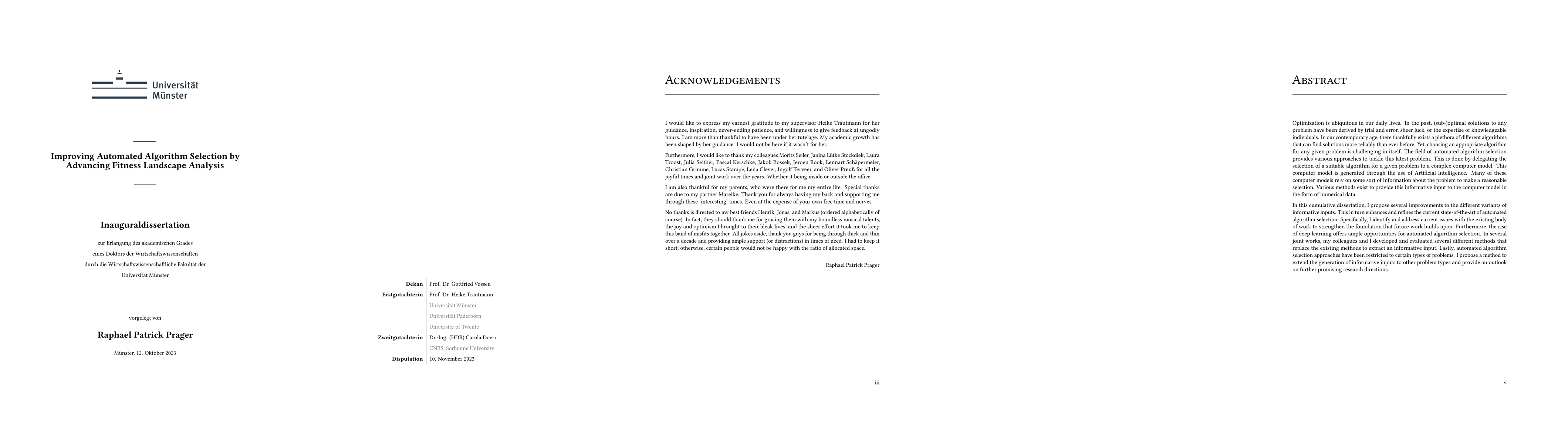 Thumbnail for Improving Automated Algorithm Selection by Advancing Fitness Landscape
  Analysis