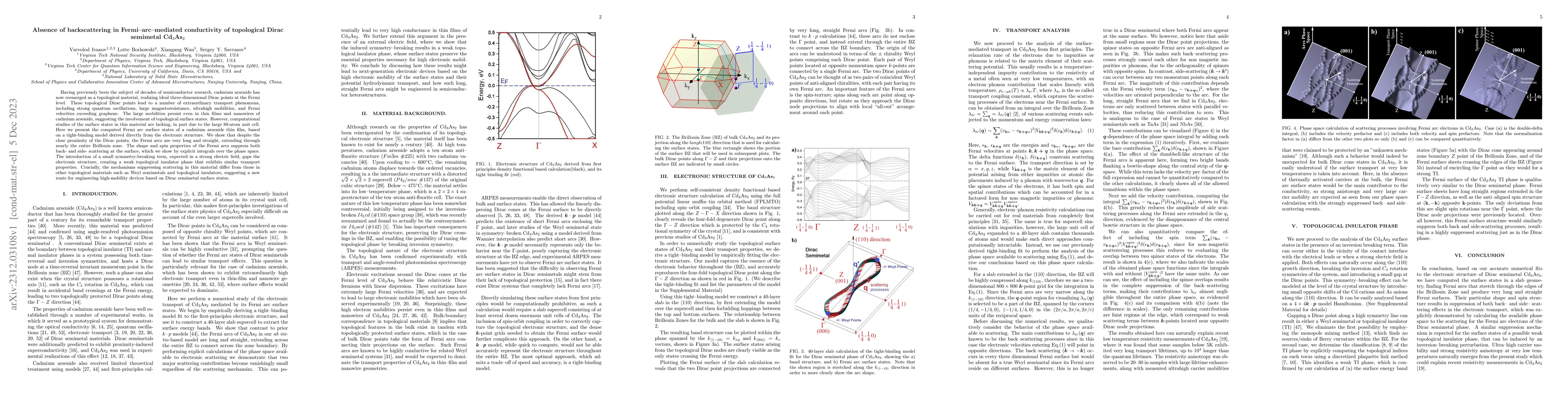 Thumbnail for Absence of backscattering in Fermi-arc-mediated conductivity of
  topological Dirac semimetal Cd$_{3}$As$_{2}$