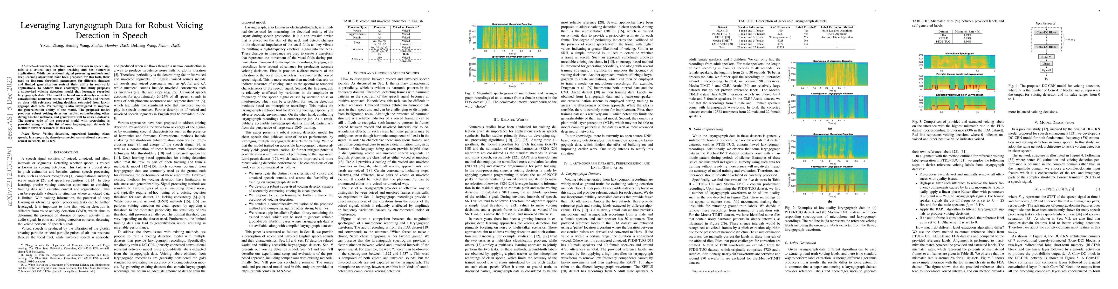 Thumbnail for Leveraging Laryngograph Data for Robust Voicing Detection in Speech
