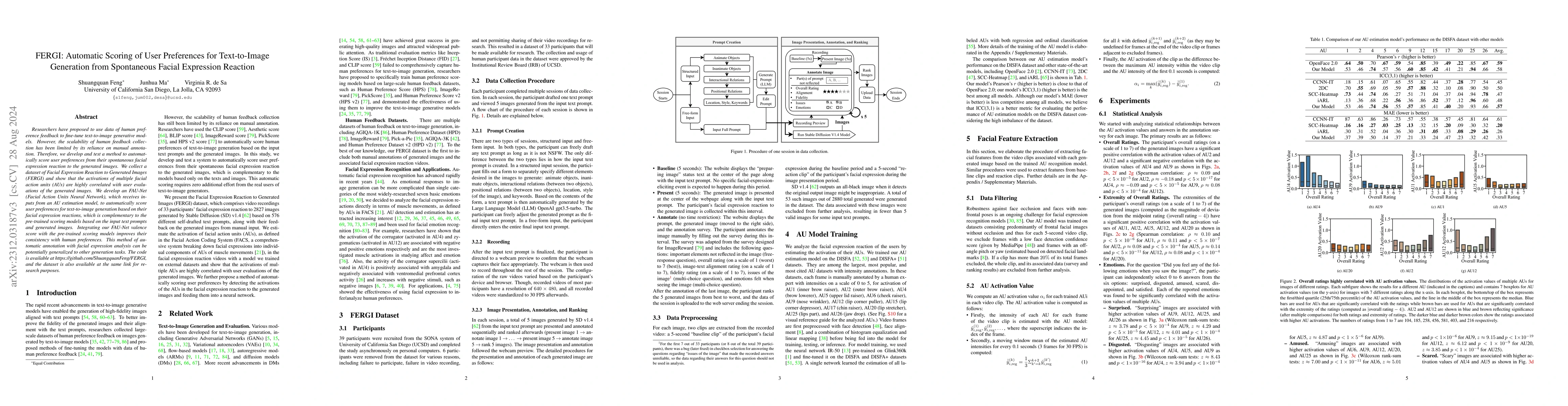Thumbnail for FERGI: Automatic Annotation of User Preferences for Text-to-Image
  Generation from Spontaneous Facial Expression Reaction