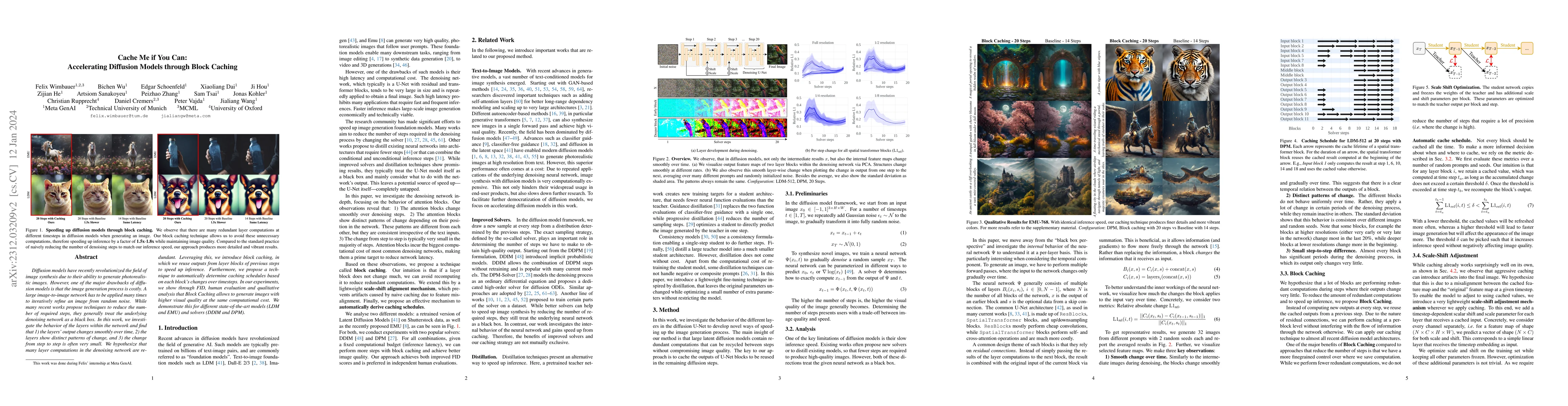 Thumbnail for Cache Me if You Can: Accelerating Diffusion Models through Block Caching