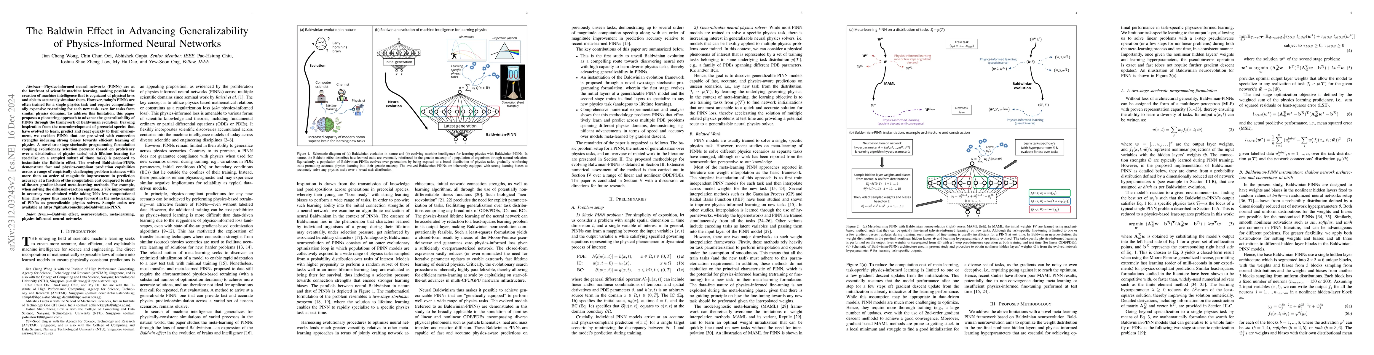 Thumbnail for Generalizable Neural Physics Solvers by Baldwinian Evolution