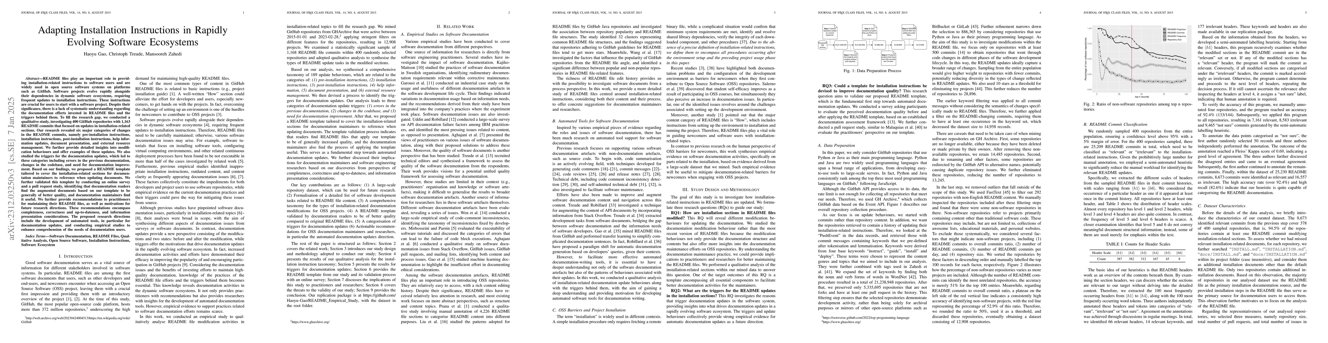 Thumbnail for "Add more config detail": A Taxonomy of Installation Instruction Changes
