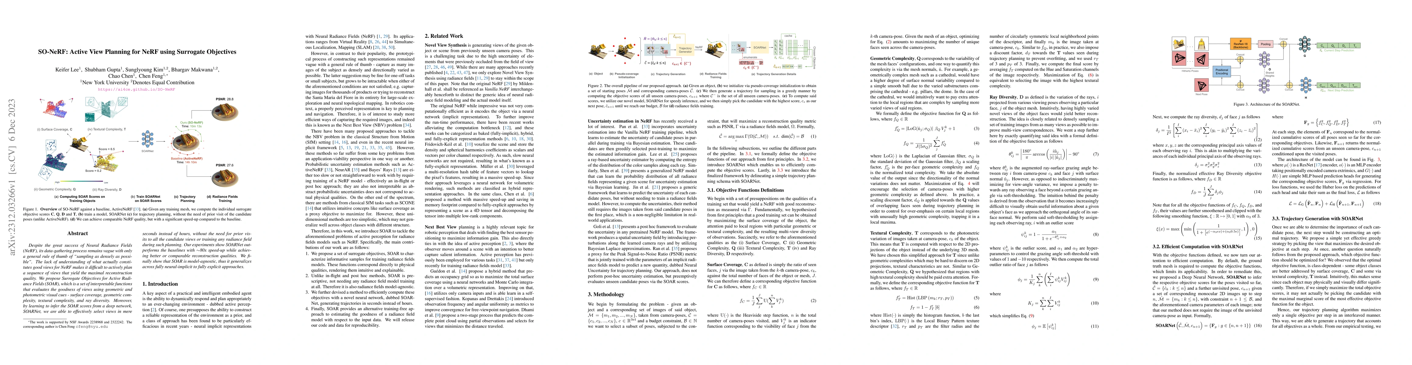 Thumbnail for SO-NeRF: Active View Planning for NeRF using Surrogate Objectives