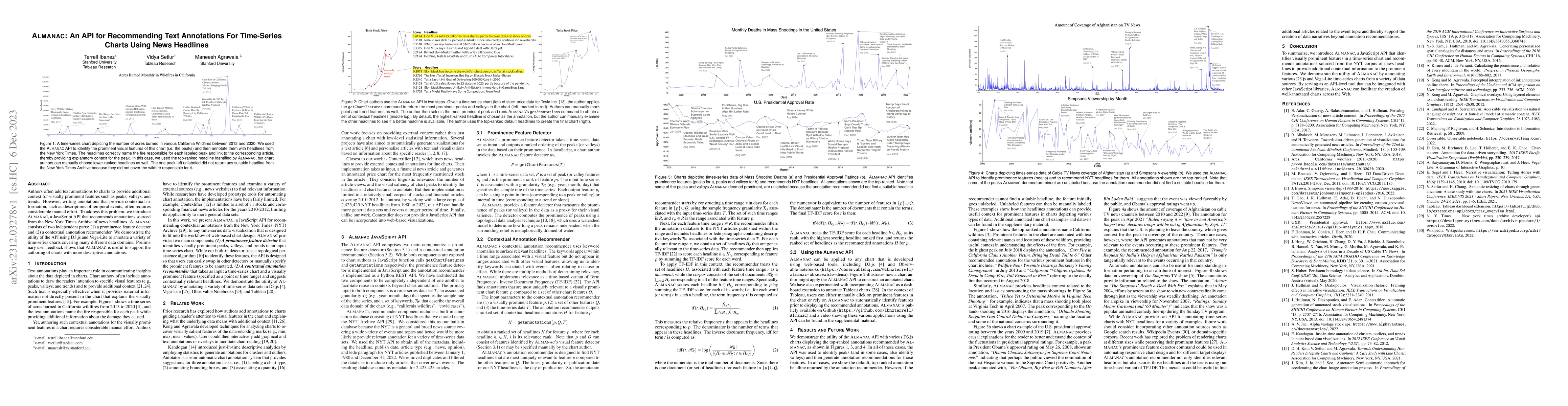 Thumbnail for Almanac: An API for Recommending Text Annotations For Time-Series Charts
  Using News Headlines