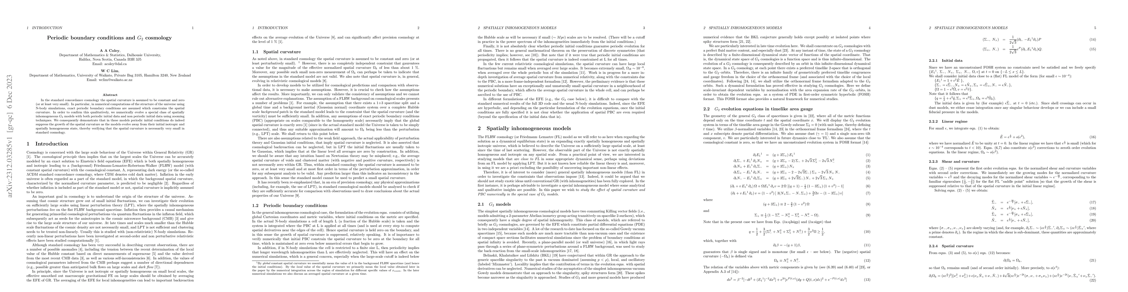 Thumbnail for Periodic boundary conditions and $G_2$ cosmology