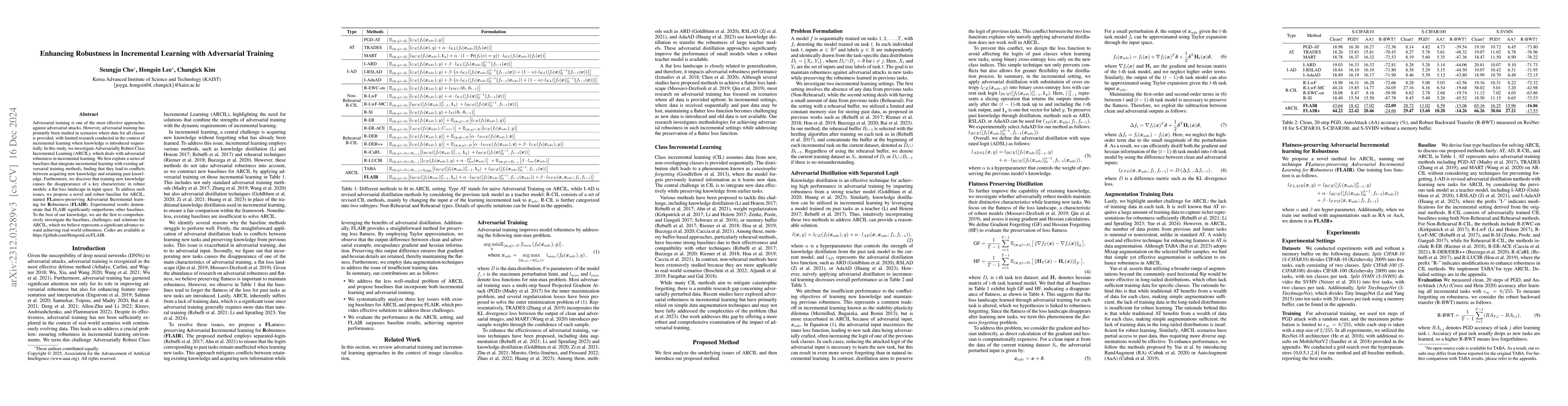 Thumbnail for Class Incremental Learning for Adversarial Robustness