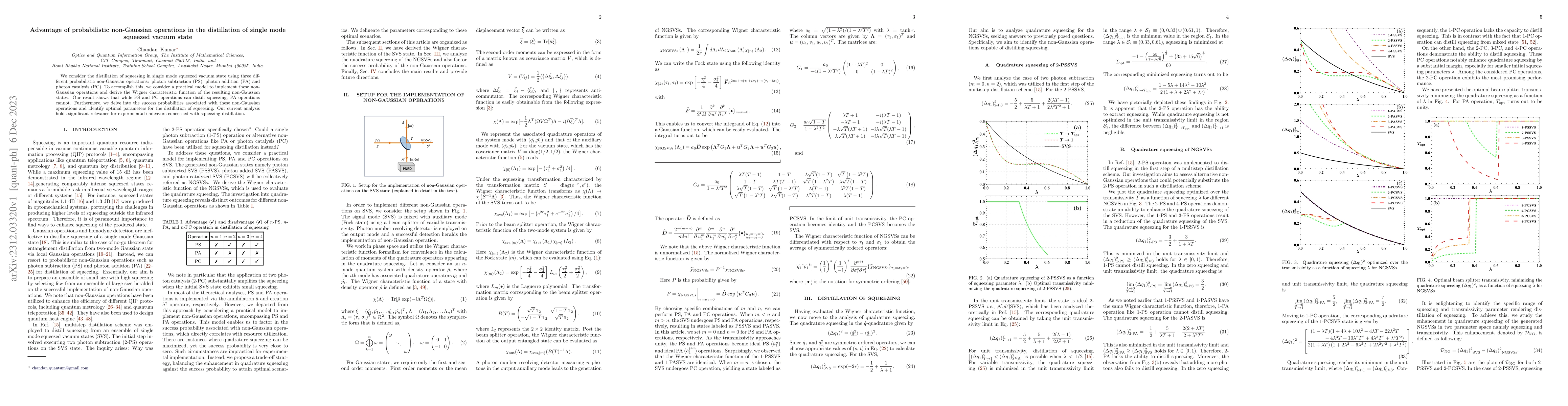 Thumbnail for Advantage of probabilistic non-Gaussian operations in the distillation
  of single mode squeezed vacuum state