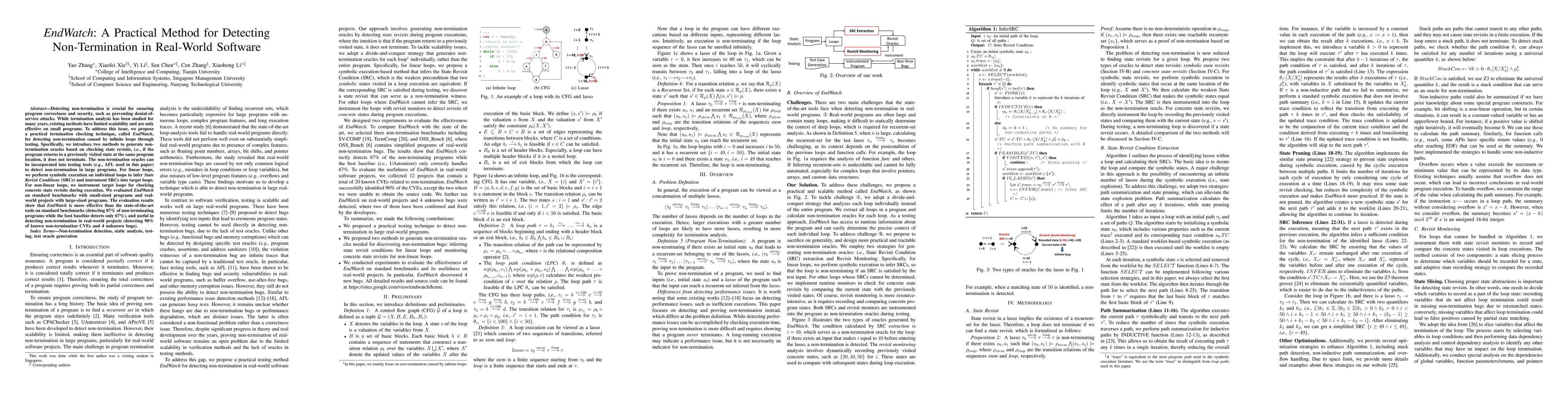 Thumbnail for EndWatch: A Practical Method for Detecting Non-Termination in Real-World
  Software