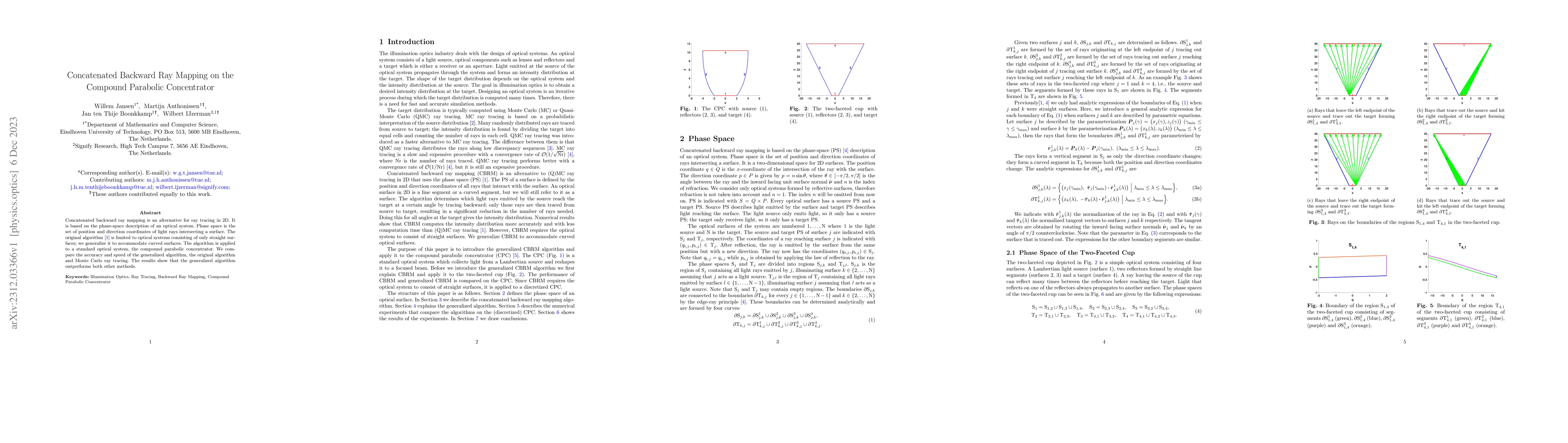 Thumbnail for Concatenated Backward Ray Mapping on the Compound Parabolic Concentrator