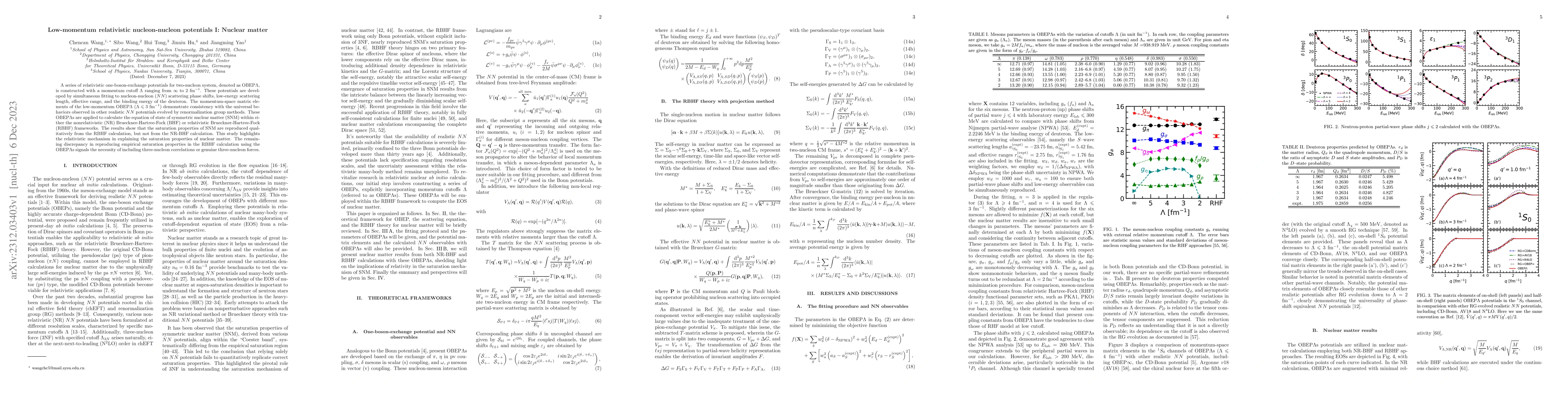 Thumbnail for Low-momentum relativistic nucleon-nucleon potentials I: Nuclear matter