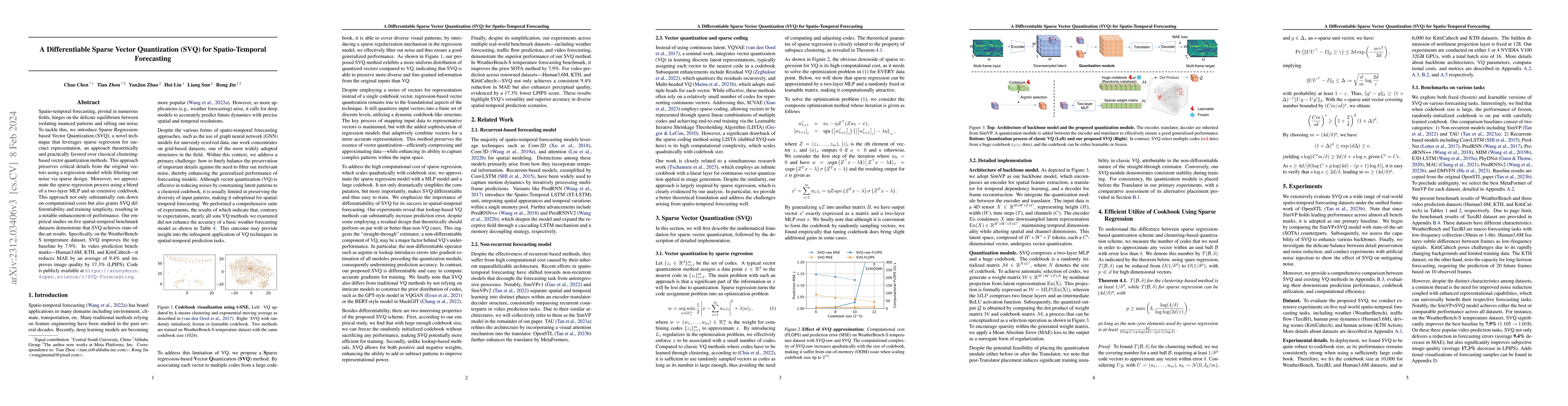 Thumbnail for SVQ: Sparse Vector Quantization for Spatiotemporal Forecasting