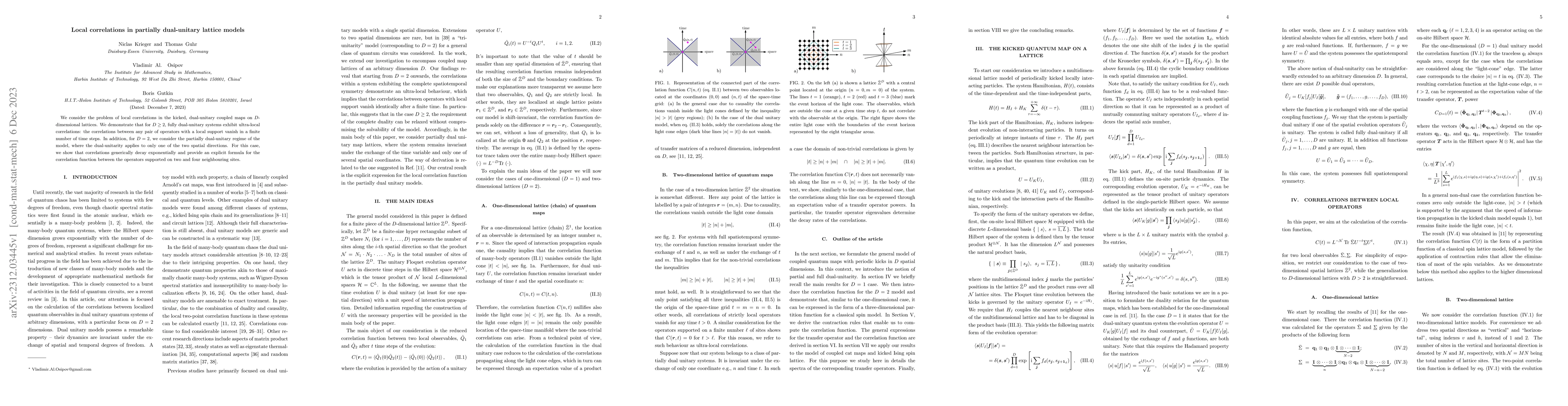 Thumbnail for Local correlations in partially dual-unitary lattice models