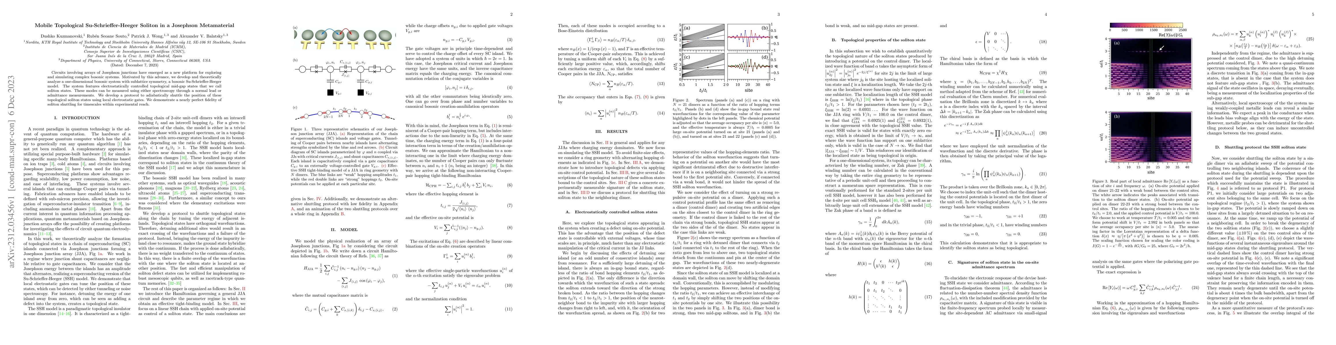 Thumbnail for Mobile Topological Su-Schrieffer-Heeger Soliton in a Josephson
  Metamaterial
