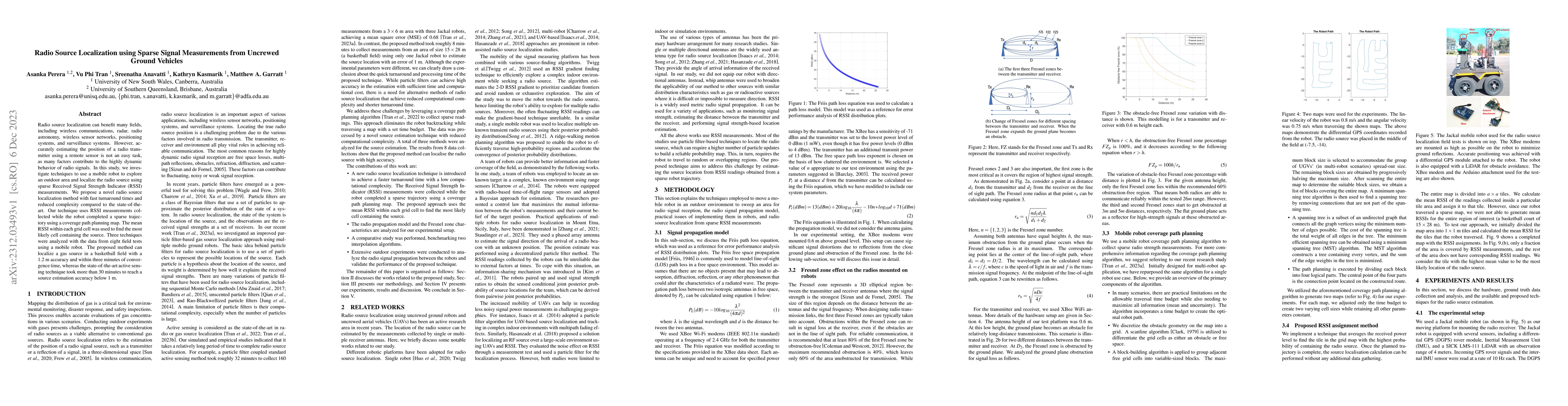 Thumbnail for Radio Source Localization using Sparse Signal Measurements from Uncrewed
  Ground Vehicles