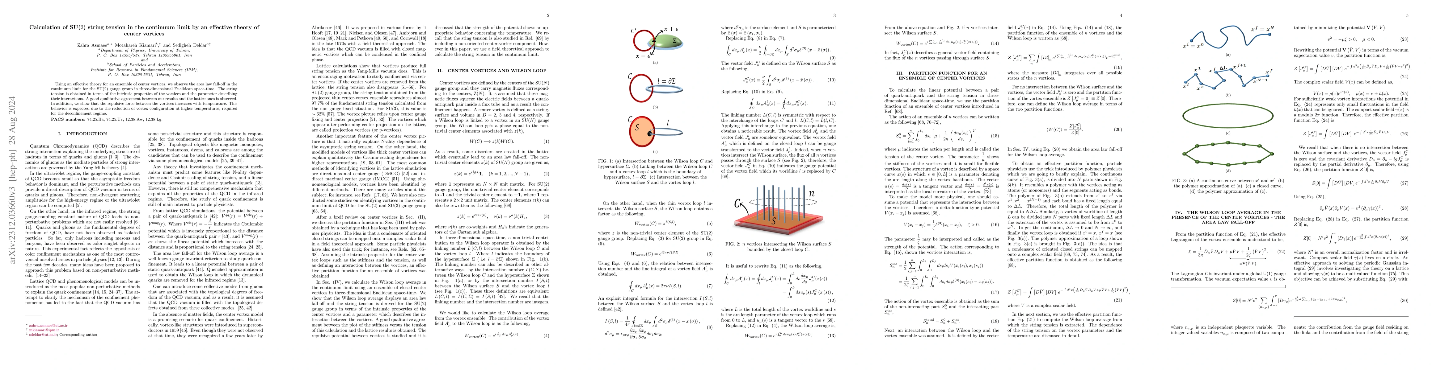 Thumbnail for Calculation of SU(2) string tension in the continuum limit by an
  effective theory of center vortices
